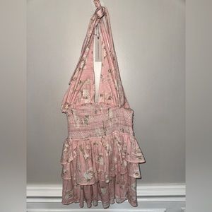 Love shack fancy halter dress